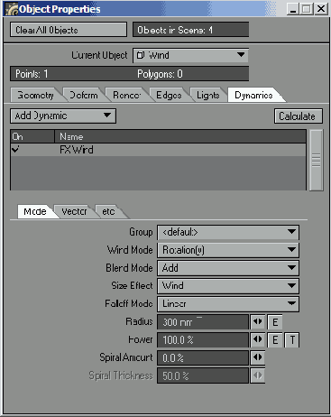D   LightWave 8

