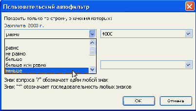 Практическая работа с таблицами Excel