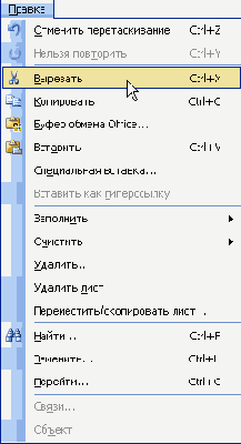 Электронные таблицы Excel