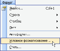 Электронные таблицы Excel
