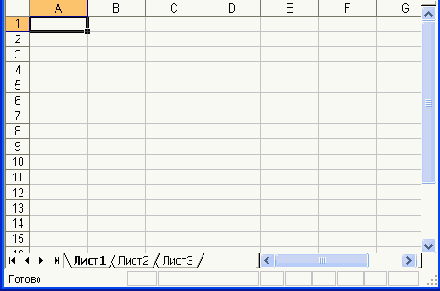 Электронные таблицы Excel