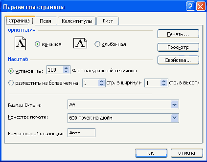 Электронные таблицы Excel