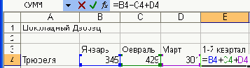 Электронные таблицы Excel
