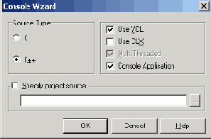   Console Wizard  